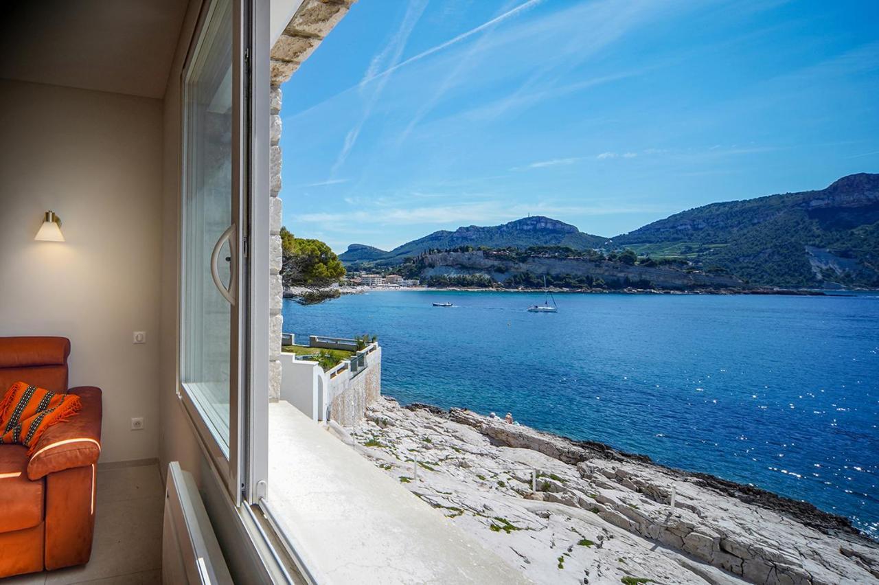 L'Odyssee Bleue Vue Mer Cassis Bagian luar foto